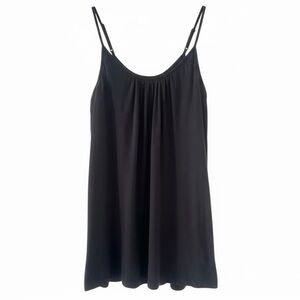 Express Black Scoop Neck Built in Shelf Bra Cami Size Small